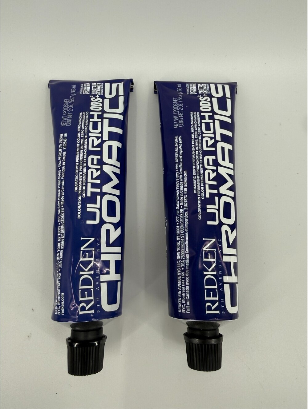 Redken Chromatics Ultra Rich Prismatic Hair Color 6Rr 6.66 Red/Red 2 oz 2 Tubes